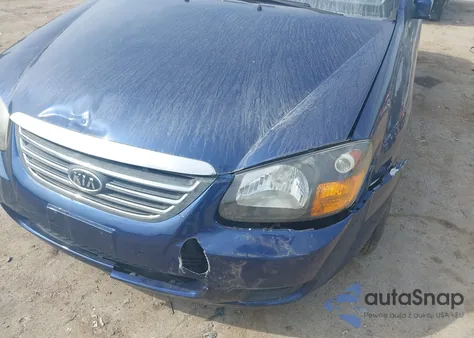 2009 Kia Spectra Ex from USA, damaged, VIN KNAFE222995622292